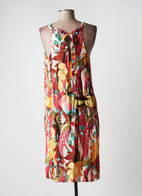 Rochie midi galben C'EST BEAU LA VIE femeie