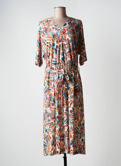 Rochie midi portocaliu DIANE LAURY femeie