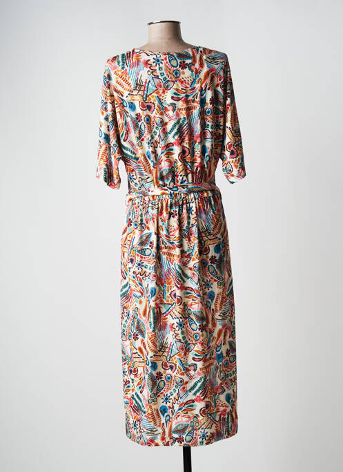 Rochie midi portocaliu DIANE LAURY femeie