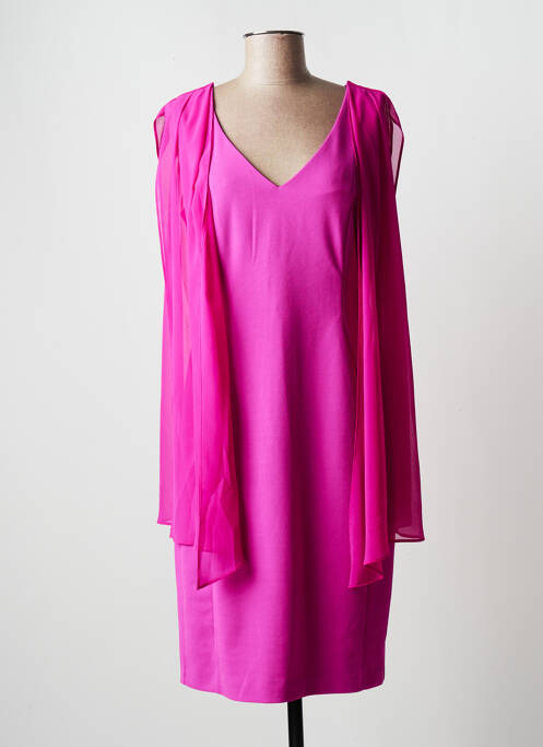 Rochie midi roz VERA MONT femeie