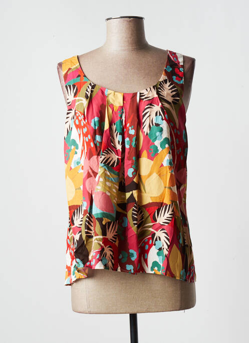 Top roșu C'EST BEAU LA VIE femeie