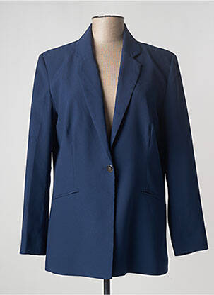 Sacou buzunare albastru PAUSE CAFE femme