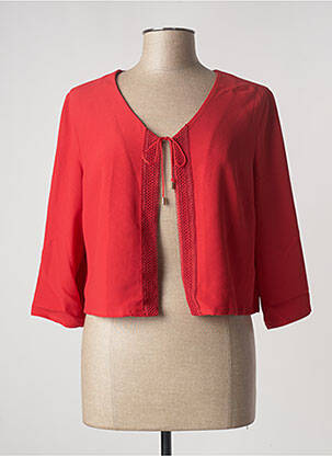 Bolero roșu PAUSE CAFE femeie