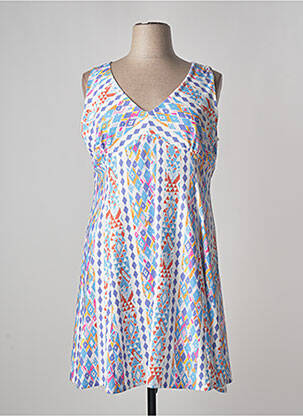 Rochie midi alb PAUL BRIAL femeie