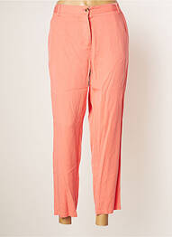 Pantalon 7/8 țesătură poplin mărime normală portocaliu C'EST BEAU LA VIE femeie
