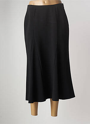 Fustă midi negru HUCKE WOMAN femeie