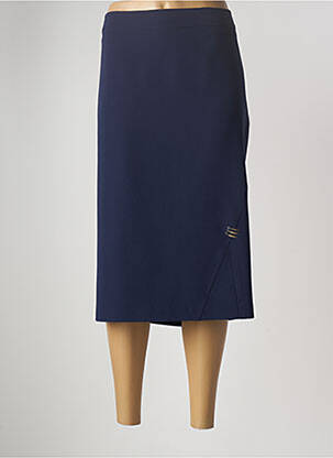 Fustă midi albastru FRANCE RIVOIRE femeie