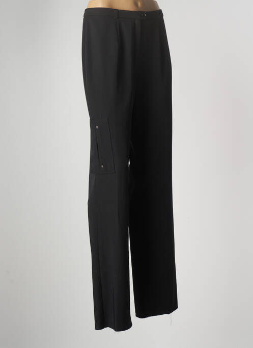Pantalon larg negru CHRISTIAN MARRY femeie