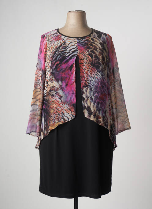 Rochie midi negru FRANCE RIVOIRE femeie