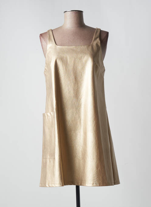 Rochie scurtă bej PLEASE femeie