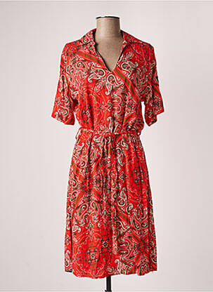 Rochie midi portocaliu LA FEE MARABOUTEE femeie