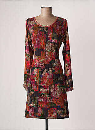 Rochie midi portocaliu LOLESFILLES femeie