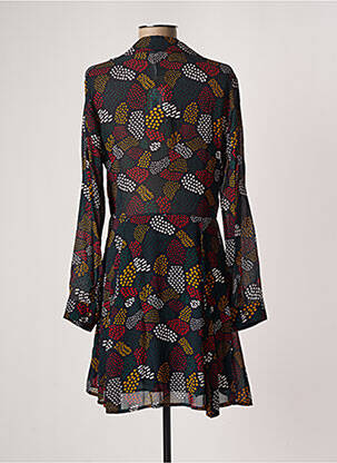 Rochie scurtă mâneci lungi mâneci lungi negru PAKO LITTO femeie
