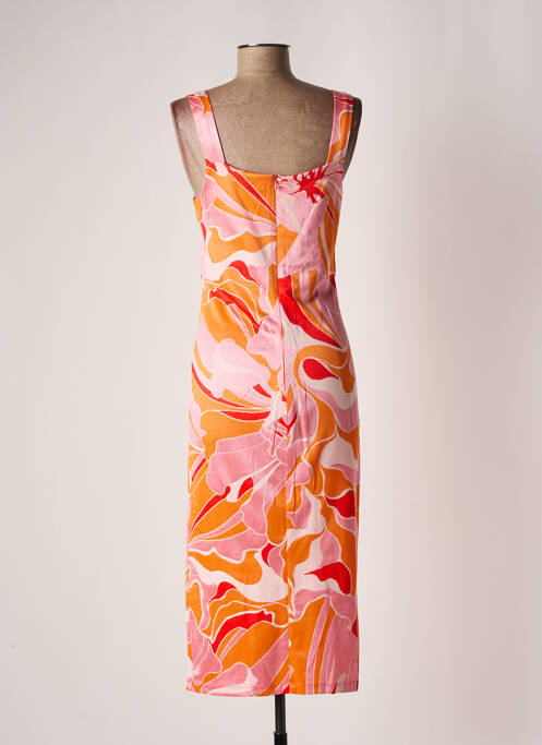 Rochie midi portocaliu KOCCA femeie