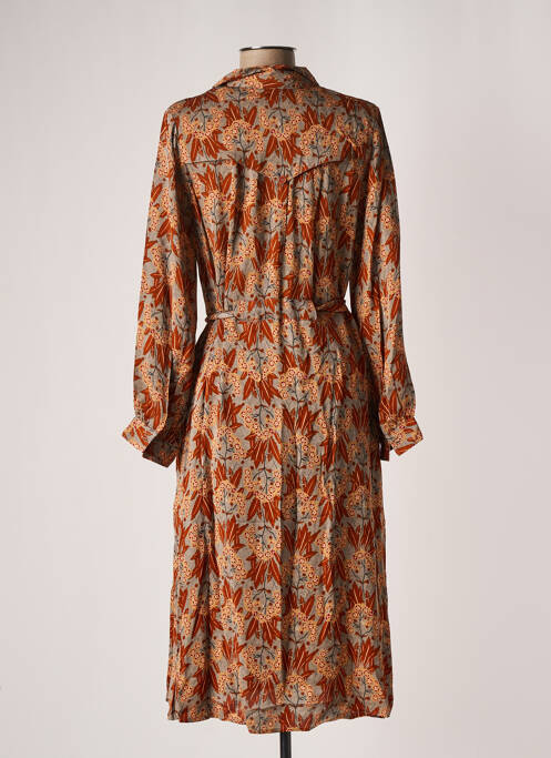 Rochie midi maro INDI & COLD femeie