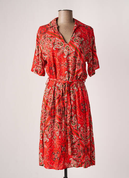 Rochie midi portocaliu LA FEE MARABOUTEE femeie