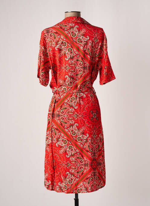 Rochie midi portocaliu LA FEE MARABOUTEE femeie