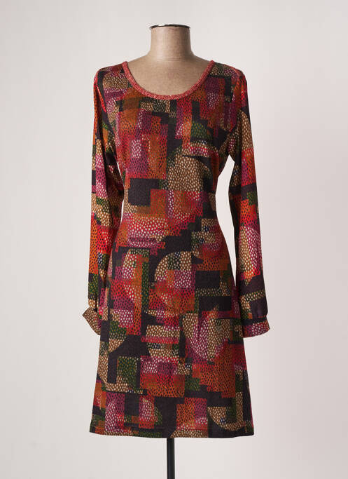 Rochie midi portocaliu LOLESFILLES femeie