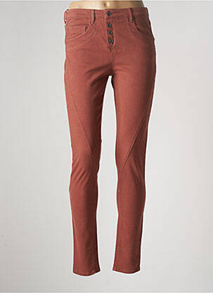 Pantalon slim maro COUTURIST femeie