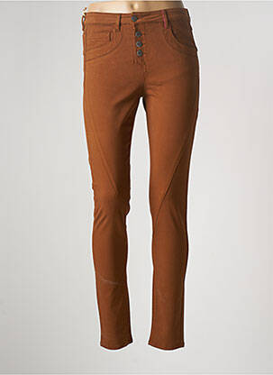 Pantalon slim maro COUTURIST femeie