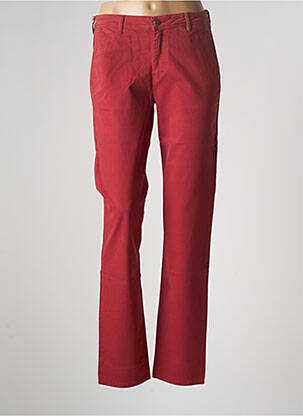 Pantalon drept roșu COUTURIST femeie