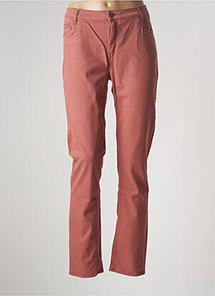 Pantalon drept portocaliu COUTURIST femeie