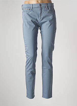 Pantalon slim albastru COUTURIST femeie