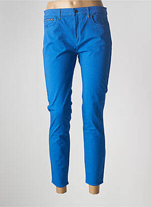 Blugi skinny albastru COUTURIST femeie