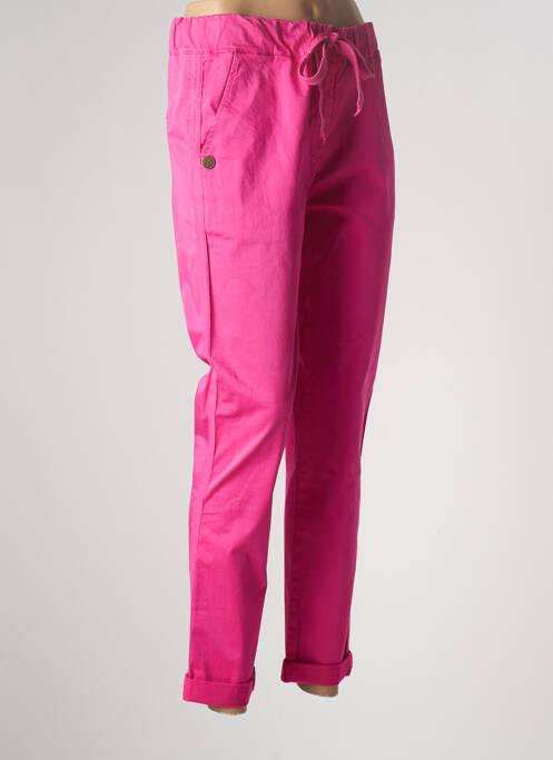 Pantalon chino roz PAKO LITTO femeie