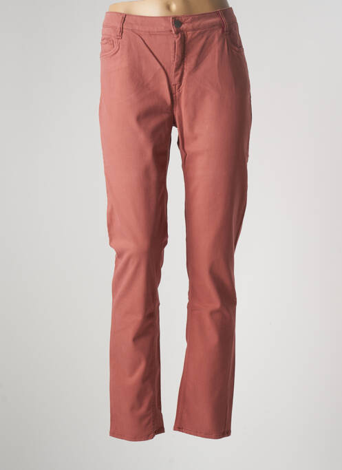 Pantalon drept portocaliu COUTURIST femeie