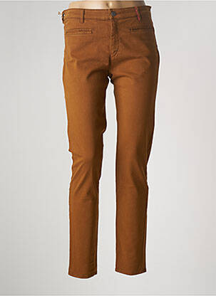 Pantalon slim maro COUTURIST femeie