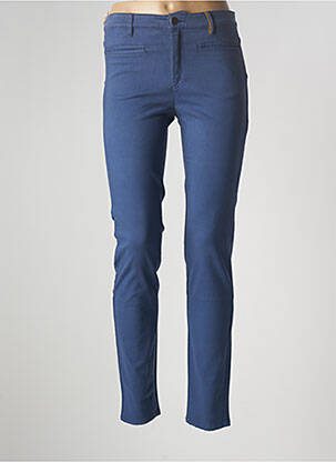 Pantalon slim albastru COUTURIST femeie