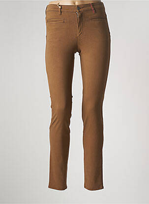 Pantalon slim maro COUTURIST femeie