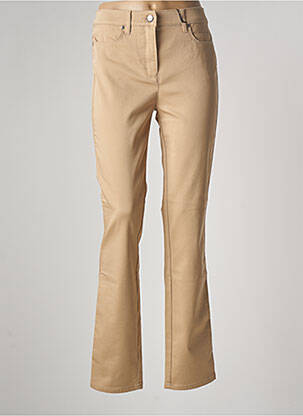 Pantalon slim bej TONI femeie