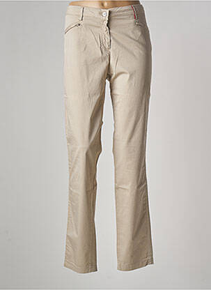 Pantalon slim bej COUTURIST femeie