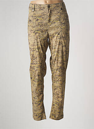 Pantalon slim verde EVA KAYAN femeie