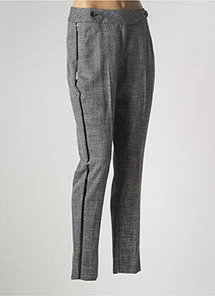 Pantalon chino gri EVA KAYAN femeie