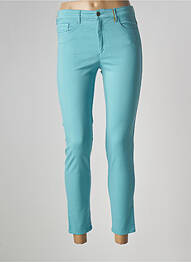 Pantalon 7/8 elasticitate mărime normală albastru COUTURIST femeie