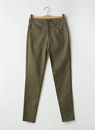 Pantalon slim verde EVA KAYAN femeie