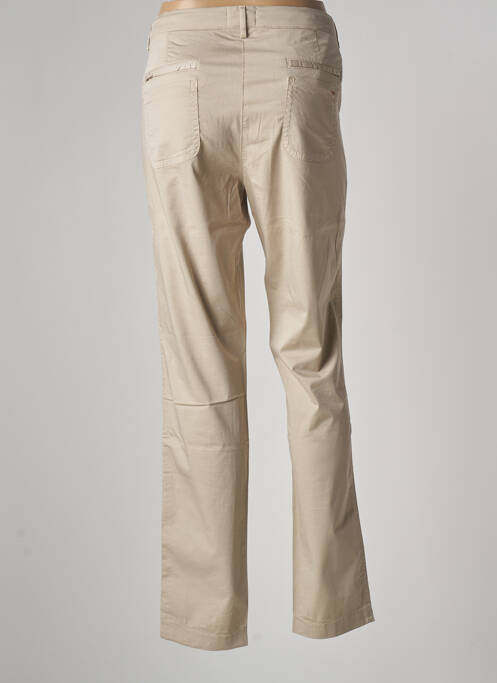 Pantalon slim bej COUTURIST femeie