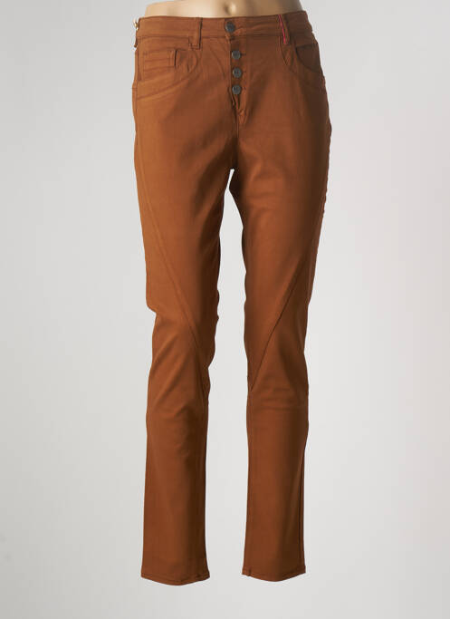 Pantalon slim maro COUTURIST femeie