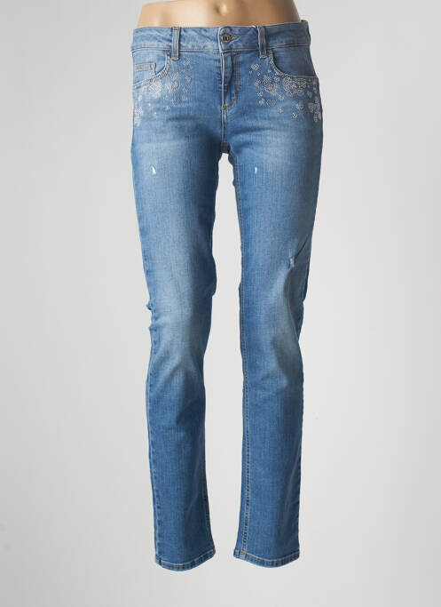 Blugi cu croială slim albastru LIU JO femeie