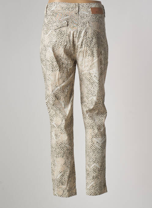 Pantalon slim bej EVA KAYAN femeie