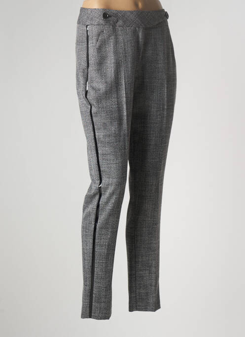 Pantalon chino gri EVA KAYAN femeie