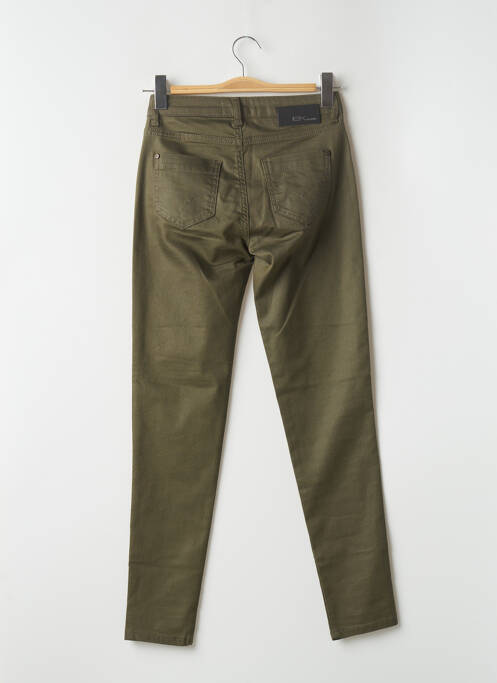 Pantalon slim verde EVA KAYAN femeie