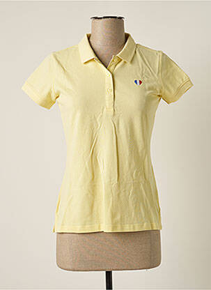 Polo galben TEDDY SMITH fată