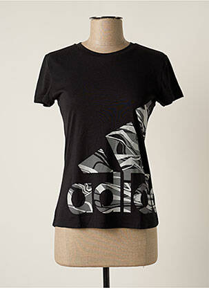 Tricou negru ADIDAS femeie