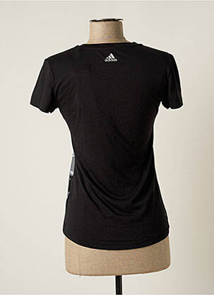 Tricou serigrafie mâneci scurte negru ADIDAS femeie