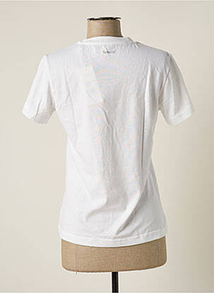 Tricou serigrafie mâneci scurte alb ADIDAS femeie