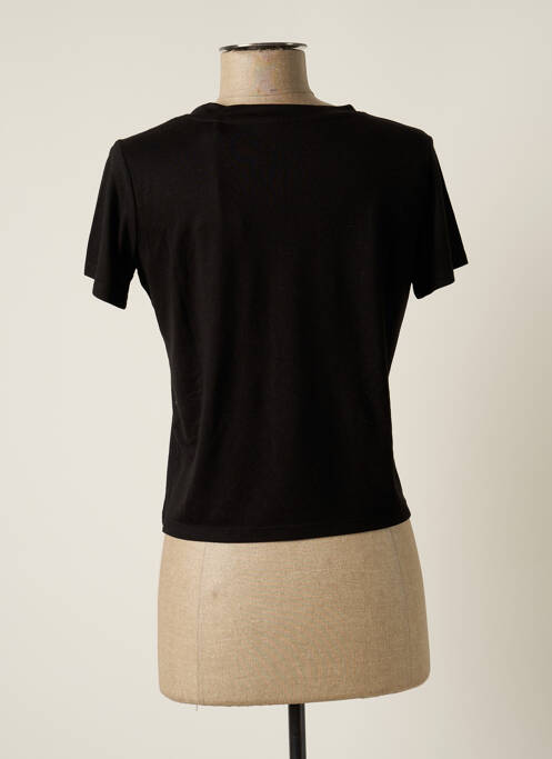 Tricou negru TEDDY SMITH femeie